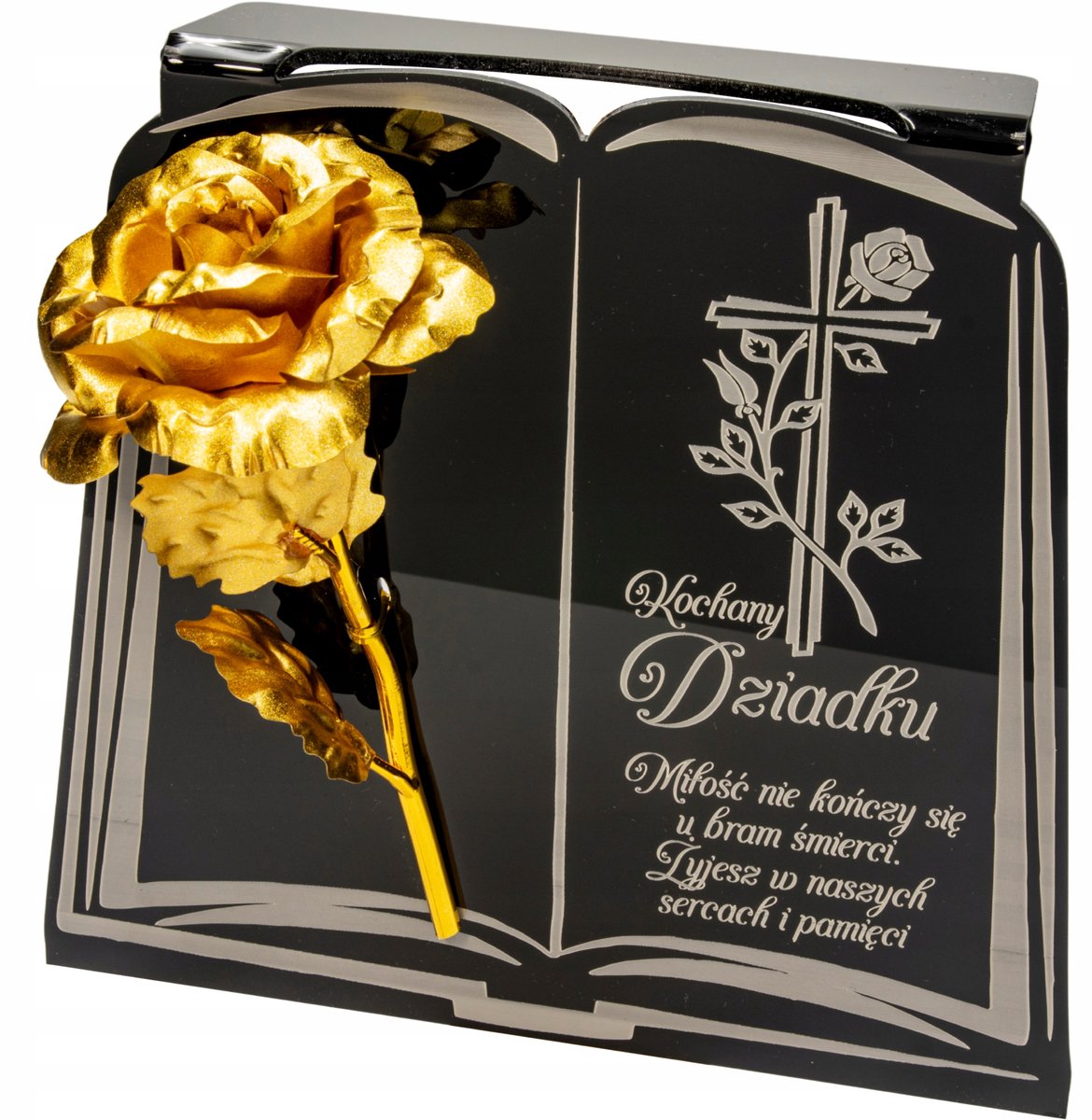 Grafisch Grafdecoratie met Roze voor Opa - Weerbestendig