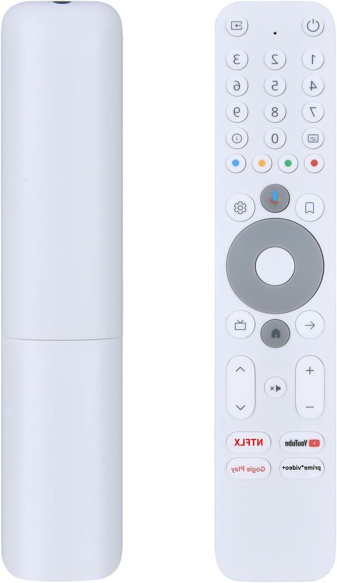 Universele Afstandsbediening - TV Controller - Ontvanger Bediening - Direct te Gebruiken - 10 cm - Wit