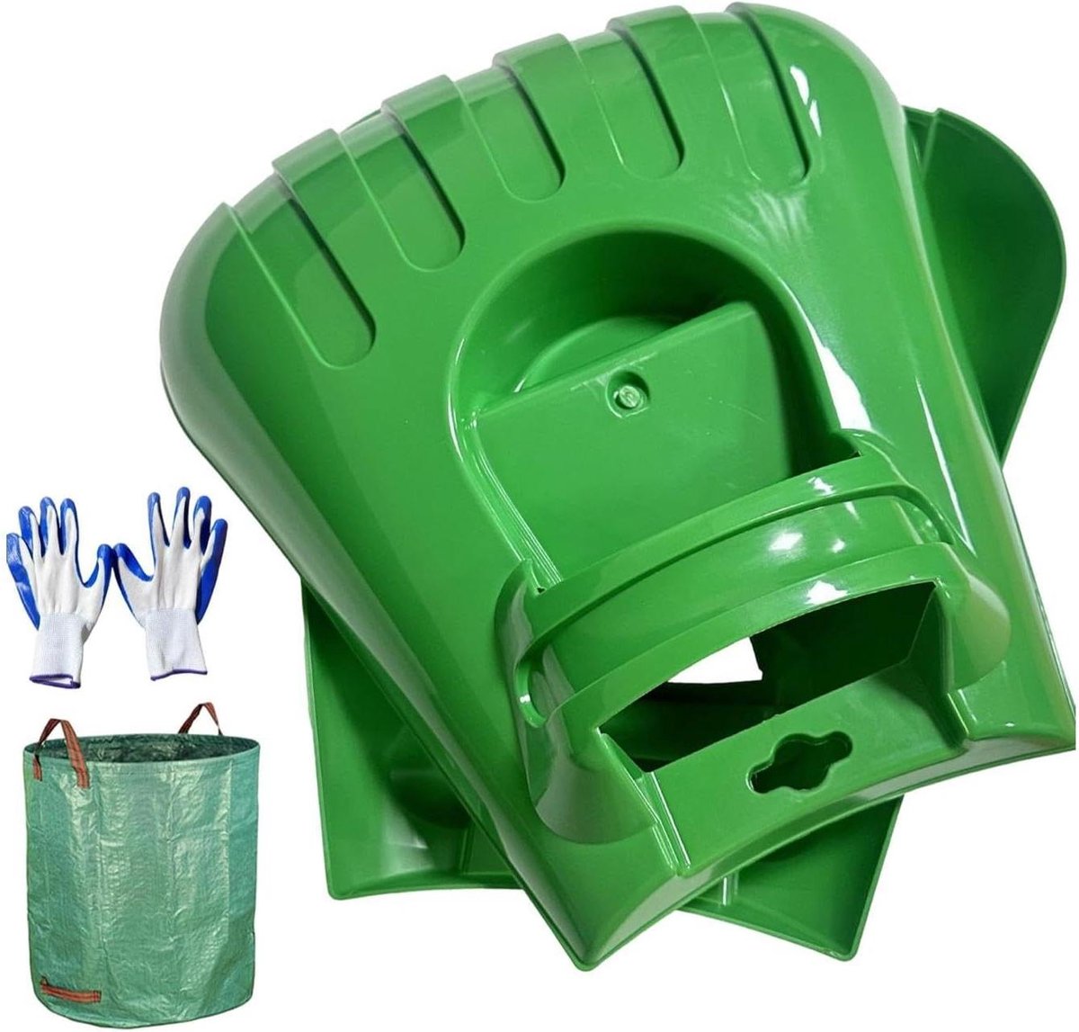 Hand Bladhark - Bladschep Bladgrijper - Tuin Opruimen - Rechtopstaand Ontwerp - 38 cm - Niet gespecificeerd