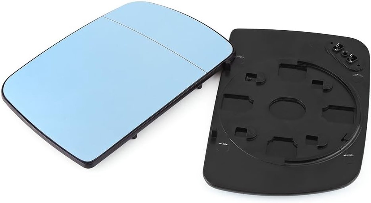 Anti-blinde Asferische Deurvleugel Achteruitkijkspiegelglas voor Bestuurders- en Passagierszijde Geschikt voor X5 E53 1998-2006 Blauw 7,1"x5" Vervangende Onderdelen voor Veilig Rijden en Verbeterde Zichtbaarheid