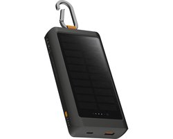 Xtorm Go2 Solar Powerbank 10000 mAh – USB-C Powerbank 20W – Powerbank voor Telefoon – Met Solar & Licht