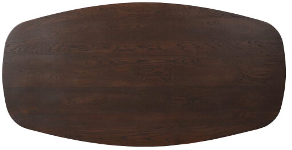 Eiken Blad Ferris Deens Ovaal 200 cm Bruin