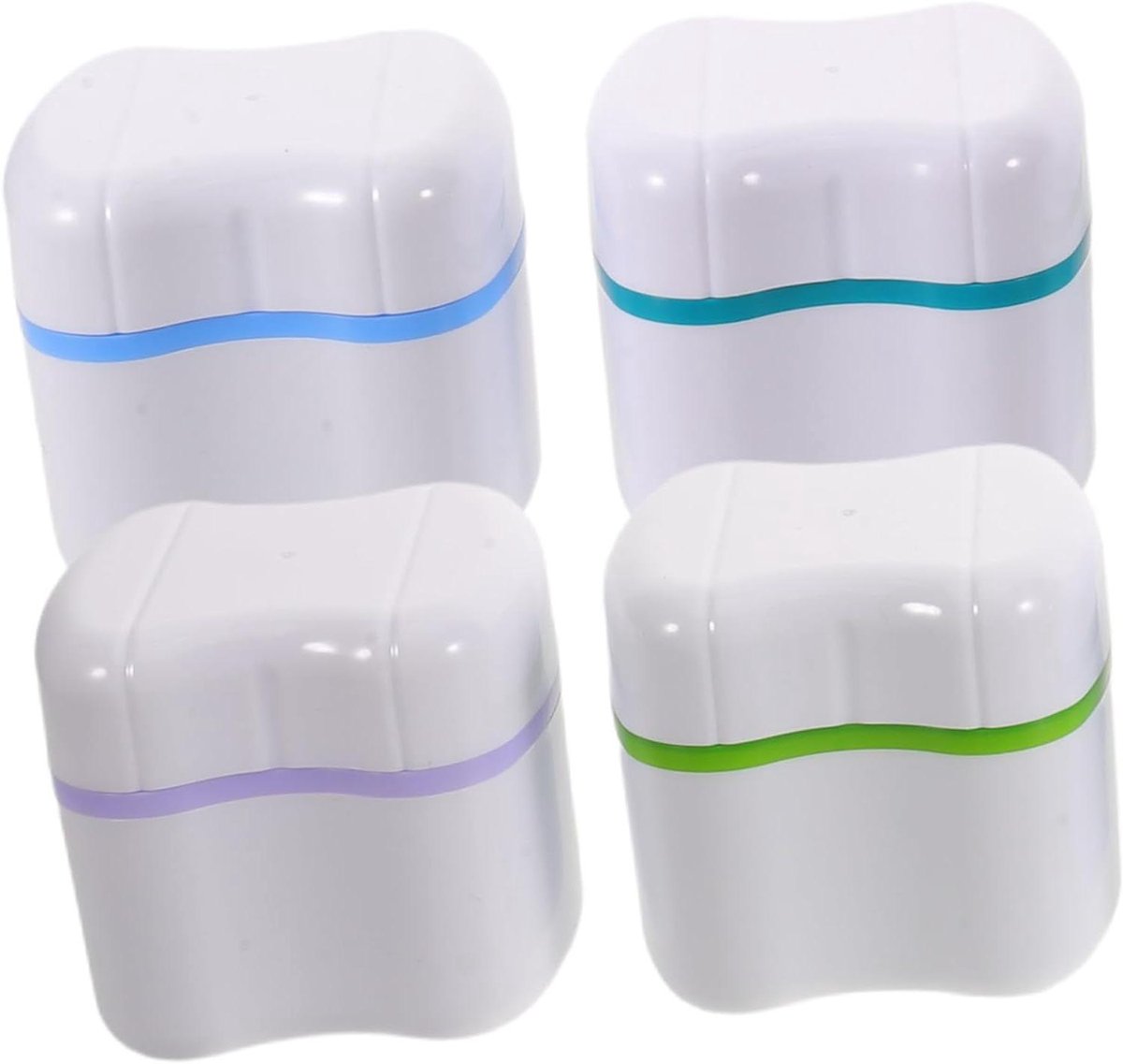 Orthodontische Bewaarbox - Kunstgebit Reiniger - Hygiënisch Opbergen - Afneembare Filtermand - 86 x 76 x 76 cm - Diverse kleuren