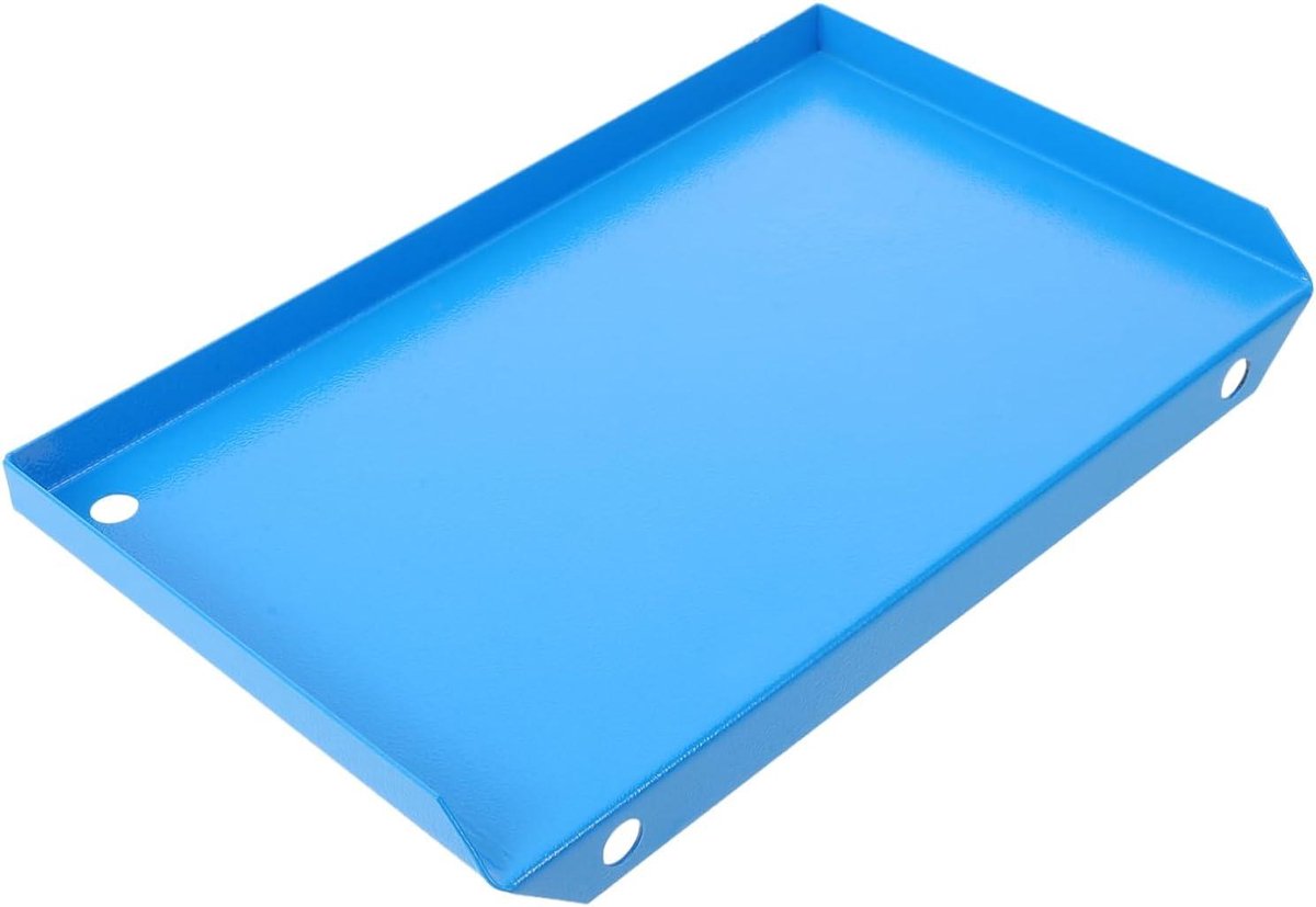 Strijkplank Accessoire - Strijkijzerhouder Plank - Strijken Organiseren - Ruimtebesparend Ontwerp - 26.2 cm - Blauw