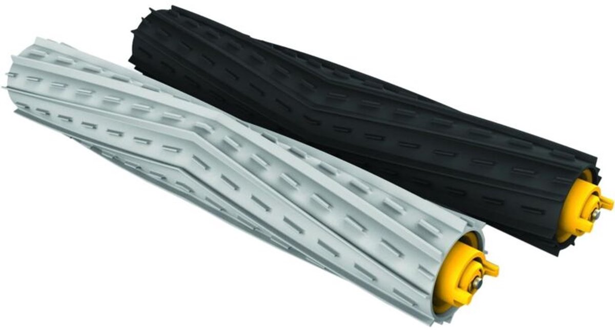 Rubberen borstelsets voor geschikt voor iRobot 800- en 900-serie robotstofzuigers, inclusief rolborstels voor de modellen 850, 860, 861, 866, 870, 880, 890, 960 en 980.