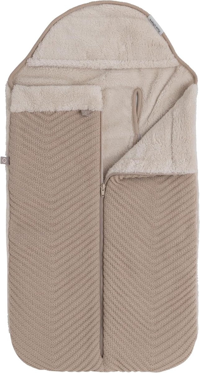Voetenzak Autostoel - Babyzak Stoel - Baby Warm Houden - Innovatieve Voorrits - 86 x 38 x 4 cm - Blush — afbeelding 5
