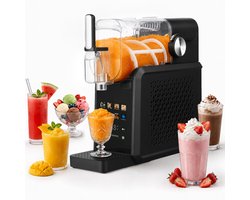 Ijskrabber Machine – 200W Aspera Compressor, R290 Koelmiddel, 10 Consistentieniveaus, 15–60 min Slush in 3 Stappen