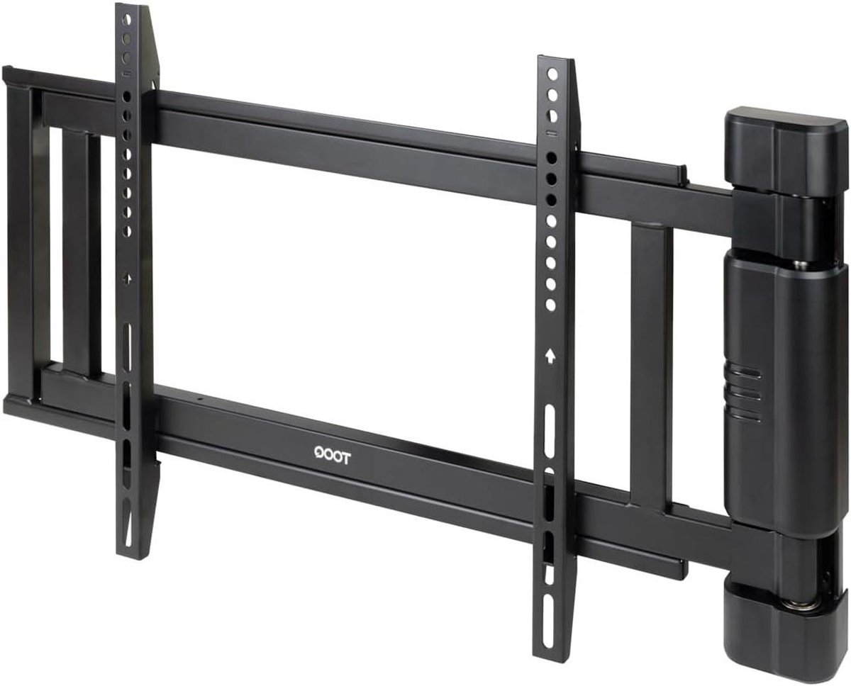 Elektrische TV Muurbeugel - Gemotoriseerde Beugel - TV Draaien - Afstandsbediening Bediening - 32-75 inch - Zwart