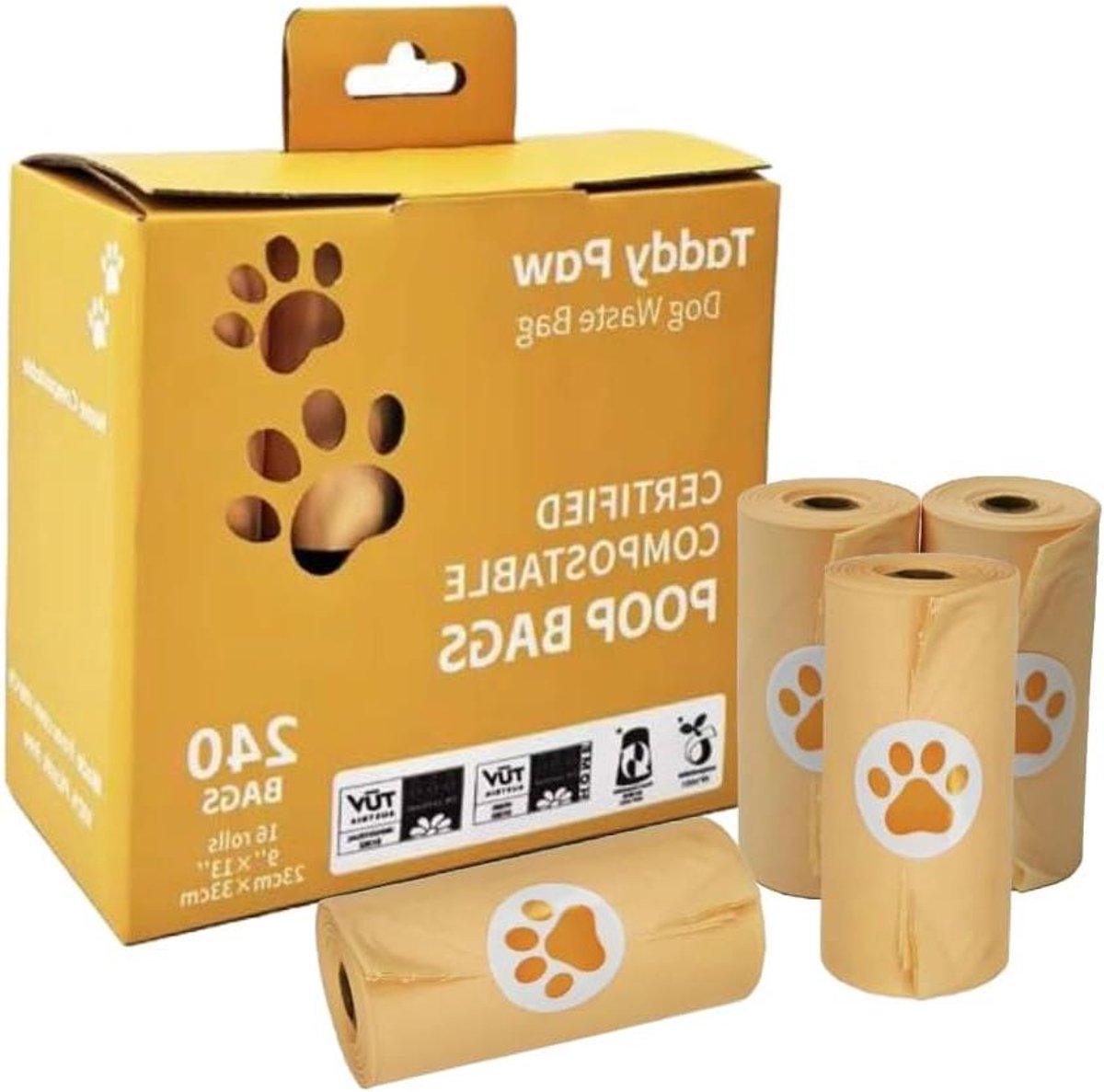 Hondenpoepzakjes - Afvalzakken Hond Poepzakken - Hondenuitlaten - Lekvrij en Sterk - 240 stuks - N.v.t.