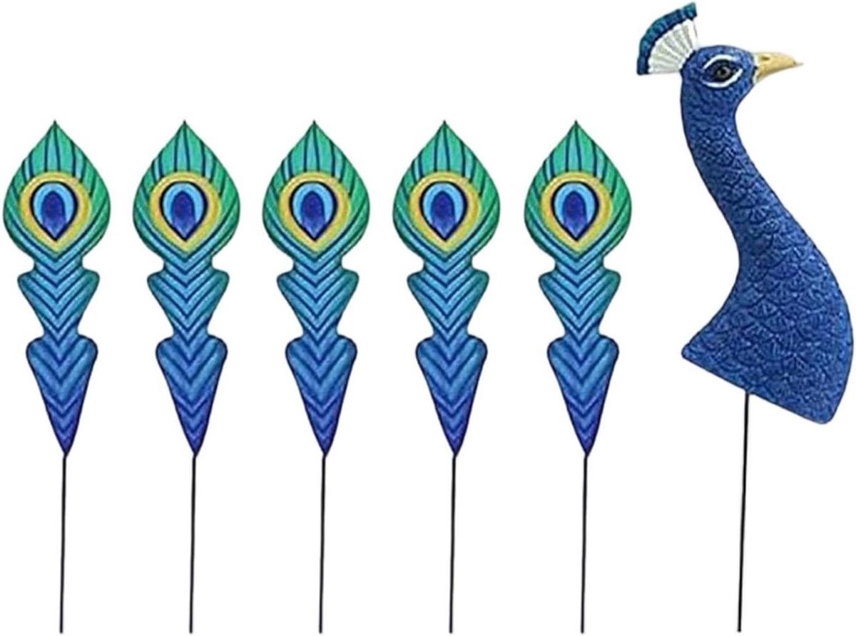 Decoratieve Tuinsteker - Vogeldecoratie Tuin - Buitenruimte Verfraaien - UV-bestendig Ontwerp - 24.5 x 10.5 cm - Enkele Attribuut
