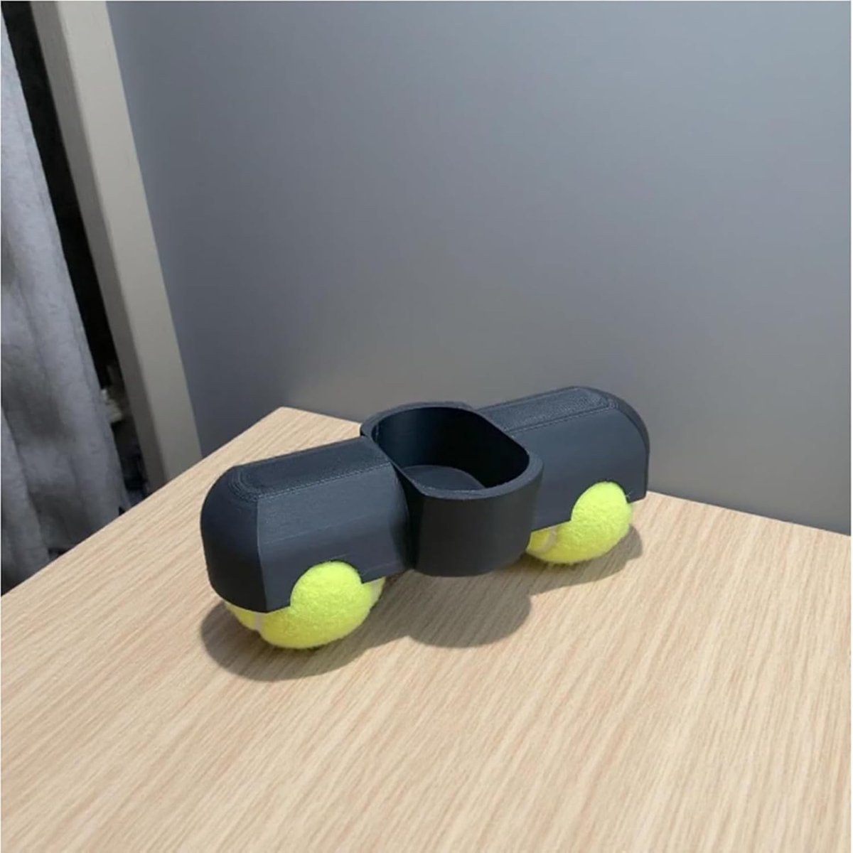 Zwenkvoetadapters Fietstrainer - Indoor Fietssteunen - Comfortabel Trainen - Schokdempende Balansballen - 20 Centimeter Wielmaat - Geel