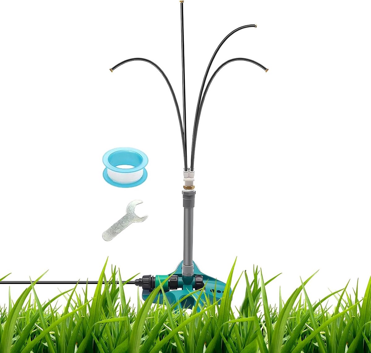 Draagbaar Vernevelingssysteem voor Buiten - Perfect voor Tuin, Terras, Strand en Zwembad - Ideaal voor Kamperen en BBQ