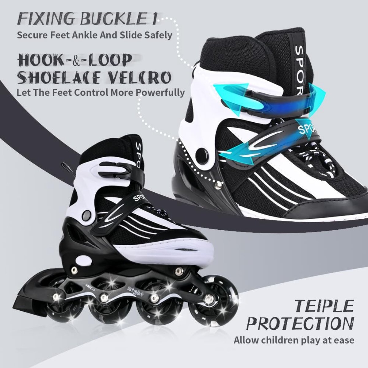 Omgoods - Verstelbare Inline Skates voor Kinderen