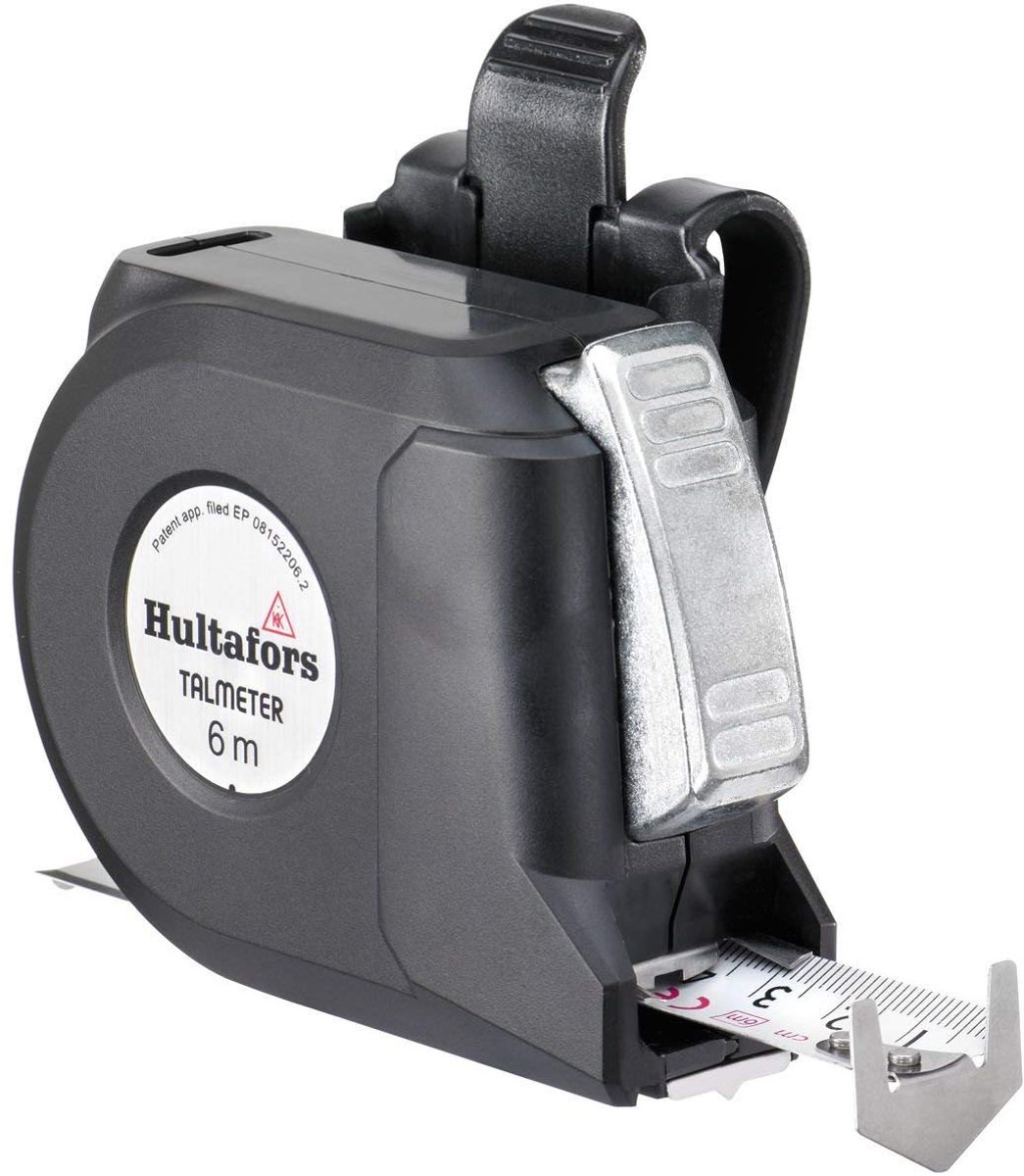 Talmeter meetlint 6 meter I 7-in-1 bandmaat met unieke meet- en aftekenfunctie I Nauwkeurigheidsklasse II I Gemaakt in de I 359303