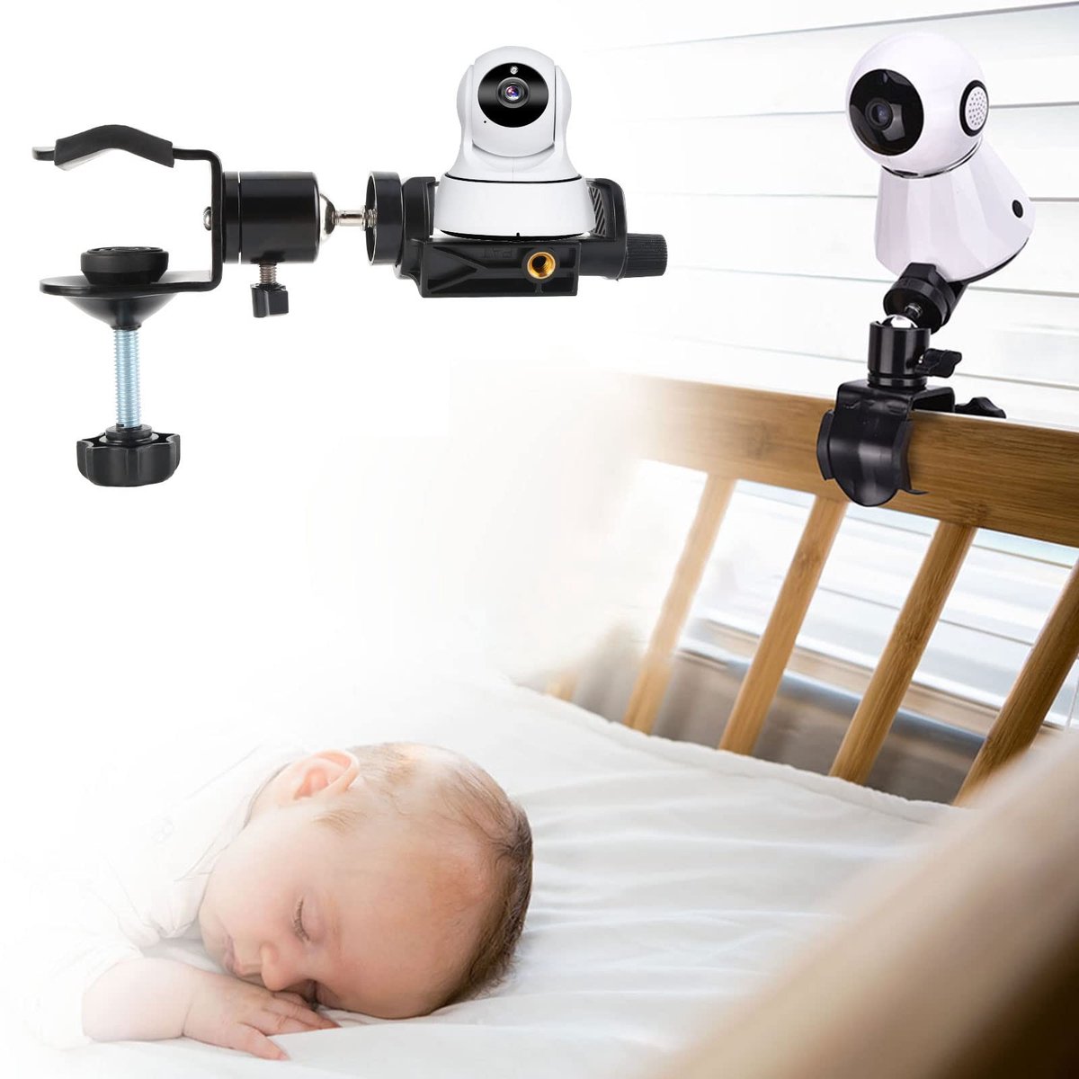 Omgoods - Universele Baby Monitor Houder met 360° Rotatie