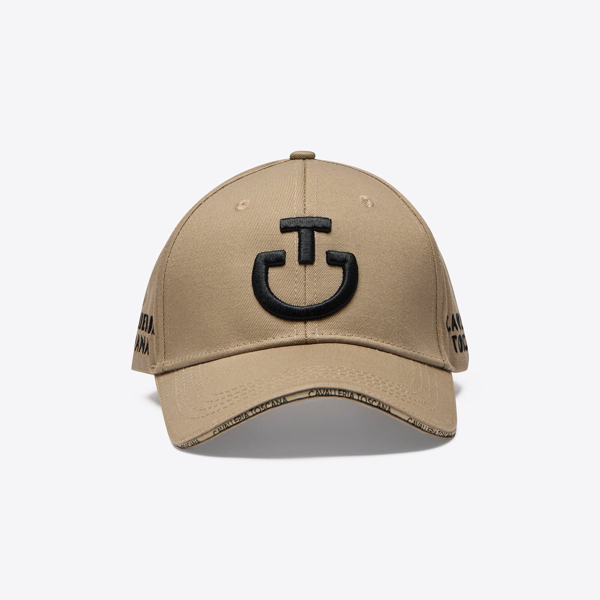 Cavalleria Toscana CT Cap katoenen pet Bruin
