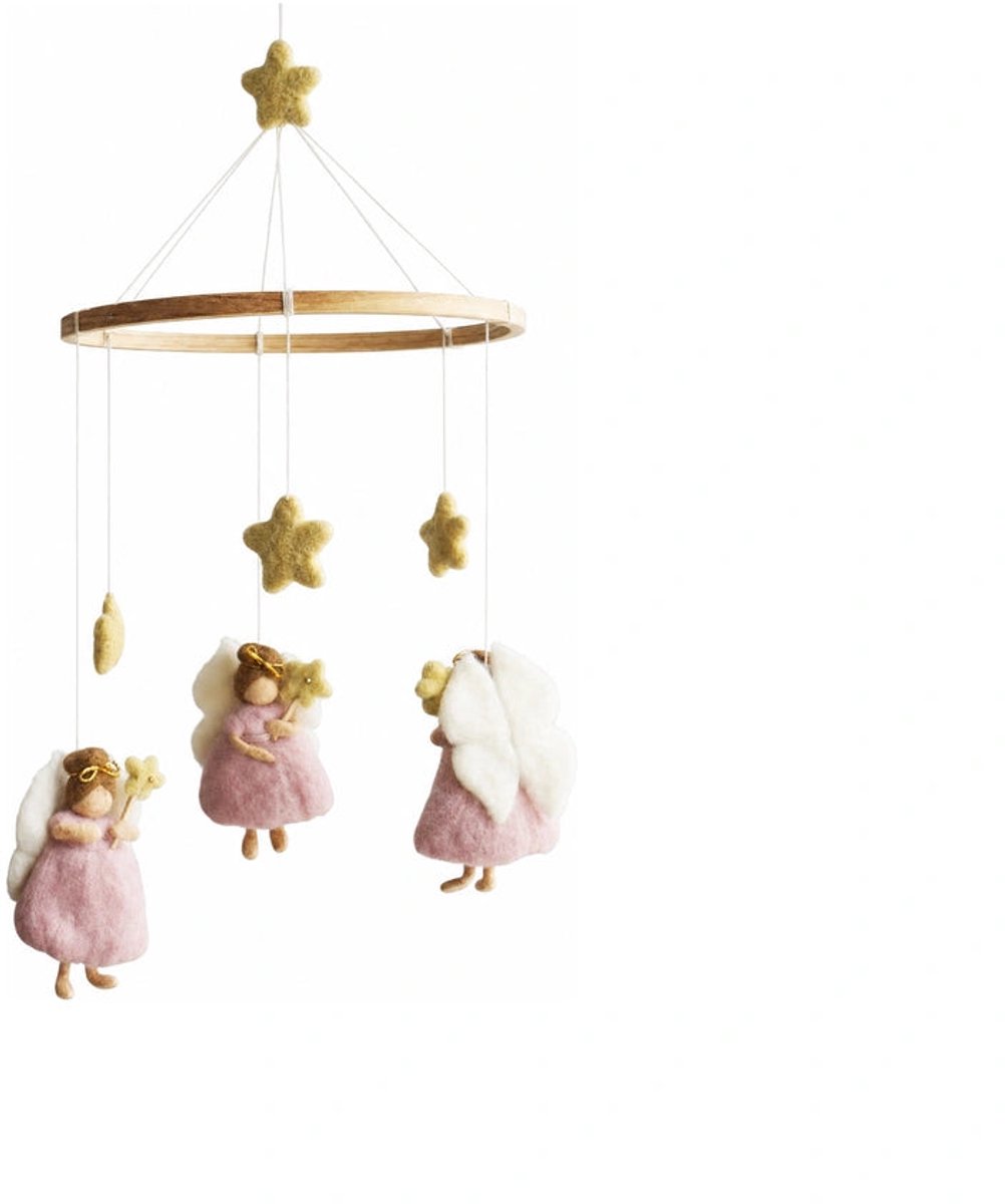 Mobiel Roze Elfjes - Babymobiel