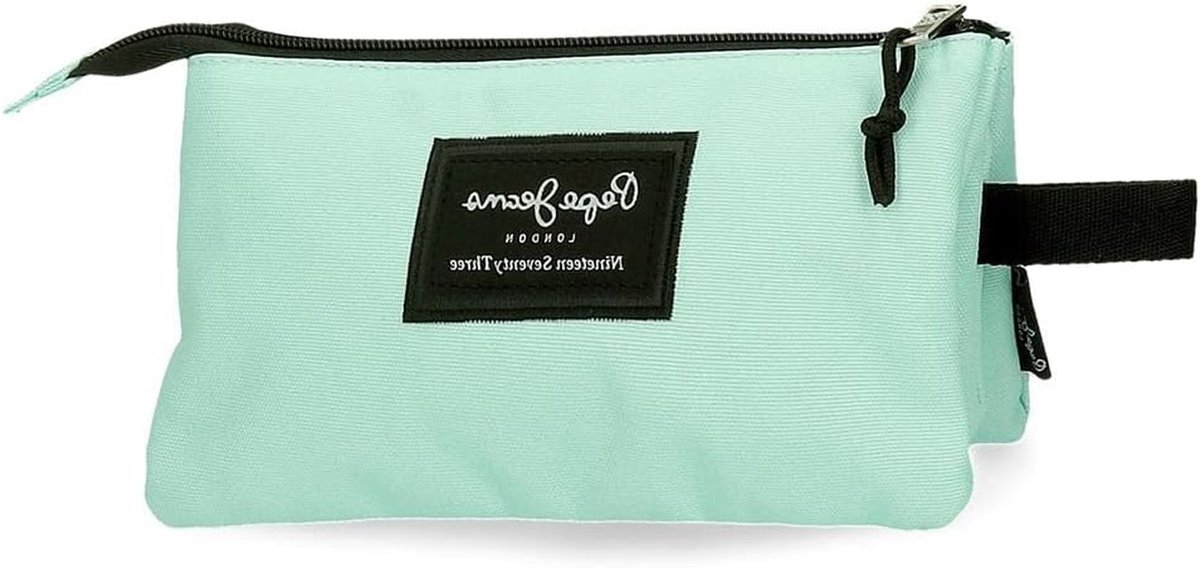 Pennenetui Drievoudig - Etui Pennen - Spullen Organiseren - Drie Vakken - 22 x 12 x 5 cm - Rosa Roja