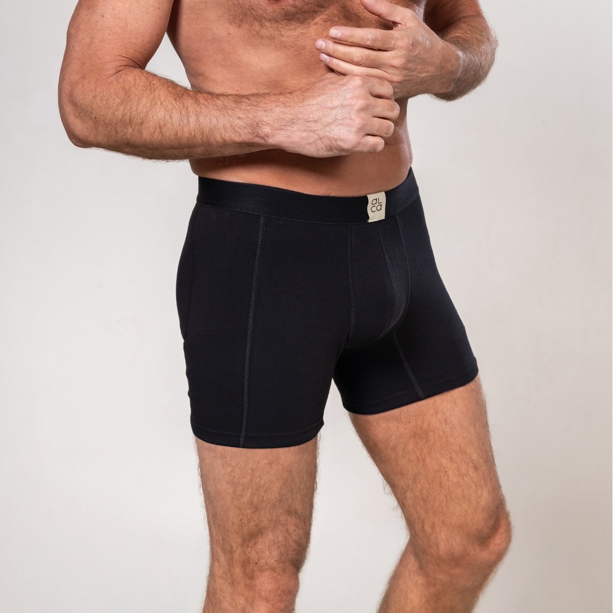 Alca Fashion - Extra Long - Heren Boxershorts - Zwart - M