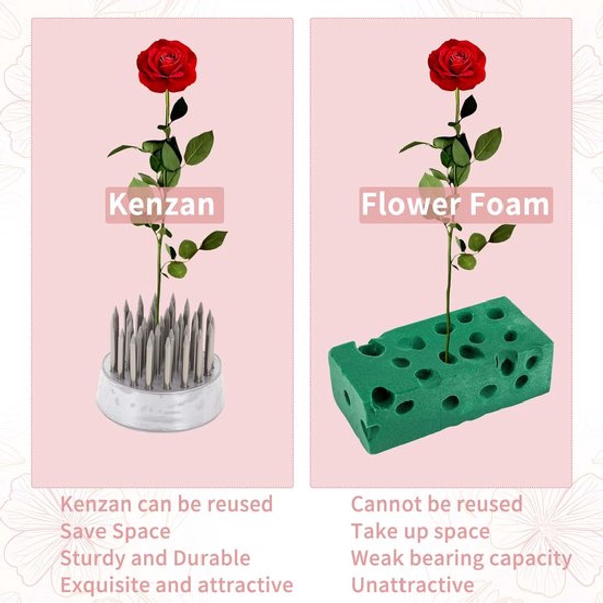 Bloemenkikker Roestvrij Staal - Kikker met Speld - 23 mm - Bloemenstandaard - Bloemstukken - Tafelopzetstukken - Duurzaam Ontwerp - Bloemschikmateriaal