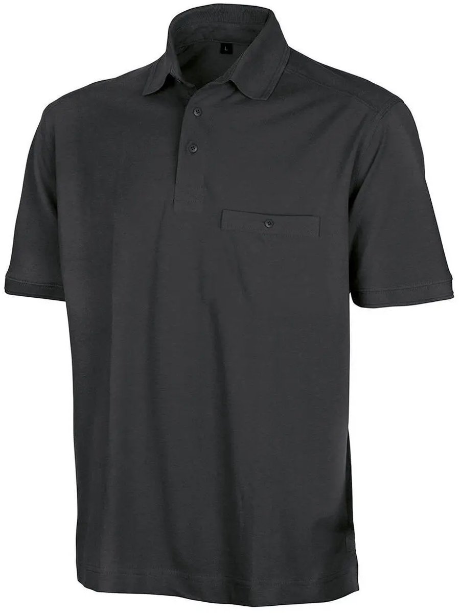 Result Apex Pocket Polo Shirt RT312 - Black - 4XL