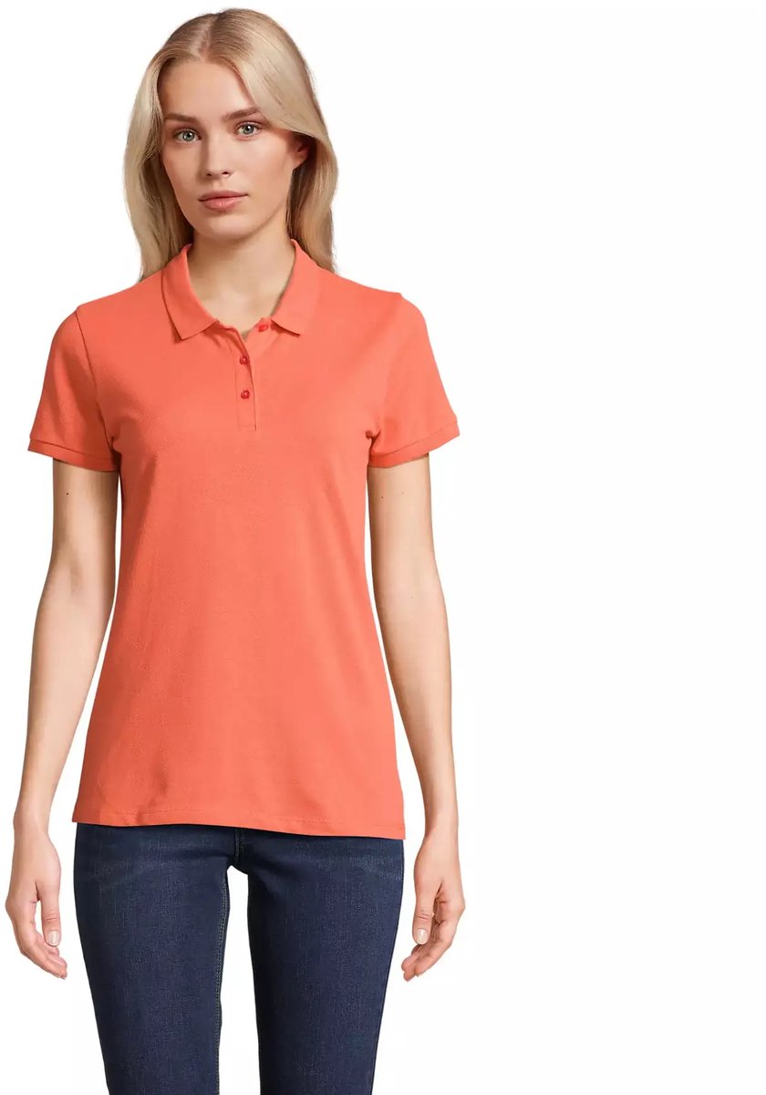 SOL'S Women´s Planet Polo Shirt L03575 - Pop Orange - L