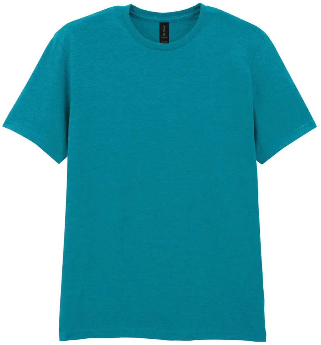 T-shirt met ronde hals 'Softstyle® Ring Spun' Gildan Tropical Blue - S