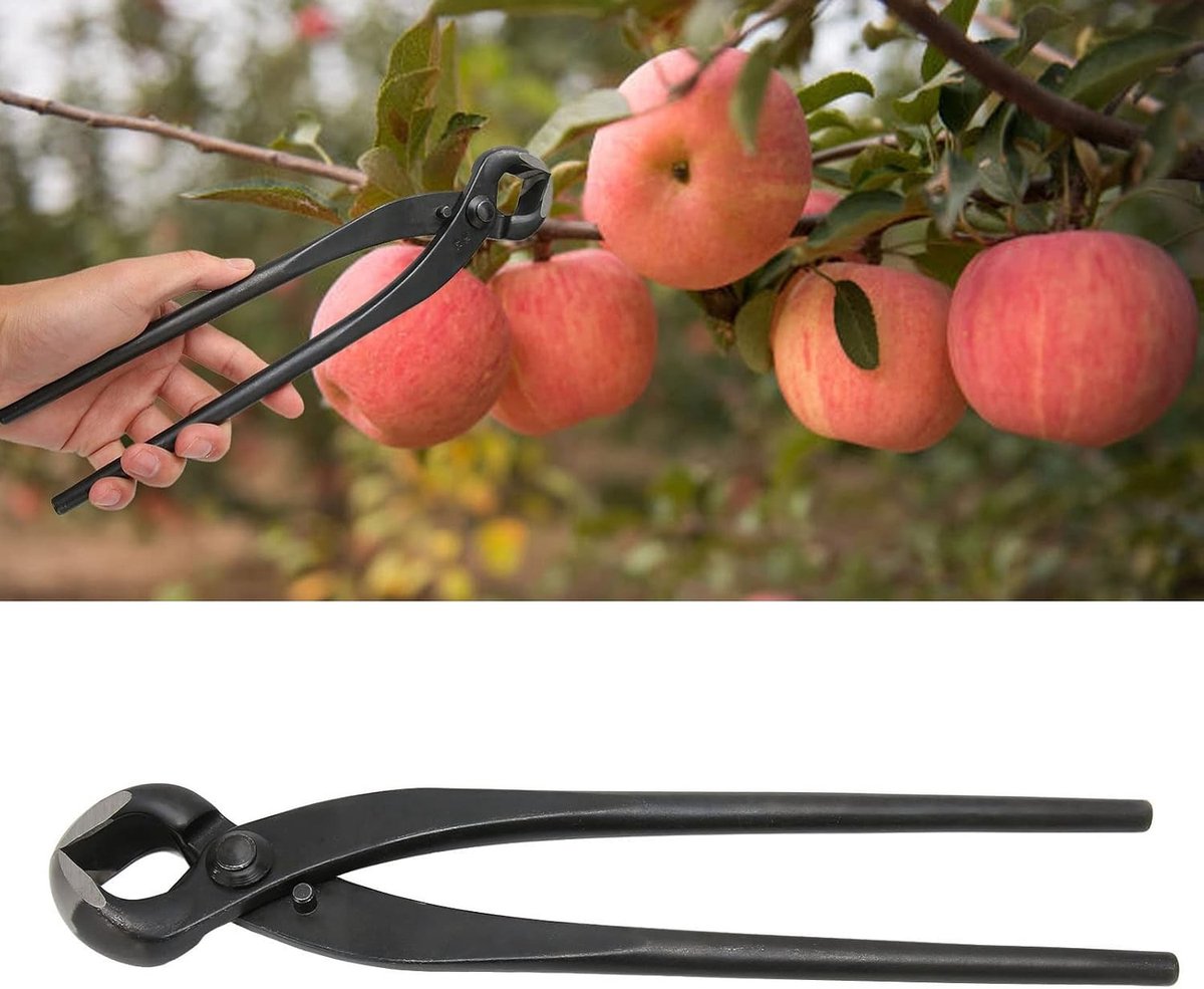 Professionele Bonsai Cutter van 290mm - Hoogwaardige Manganese Staal Gereedschap voor het Snijden van Holle Takken en Precisiewerk in de Tuin