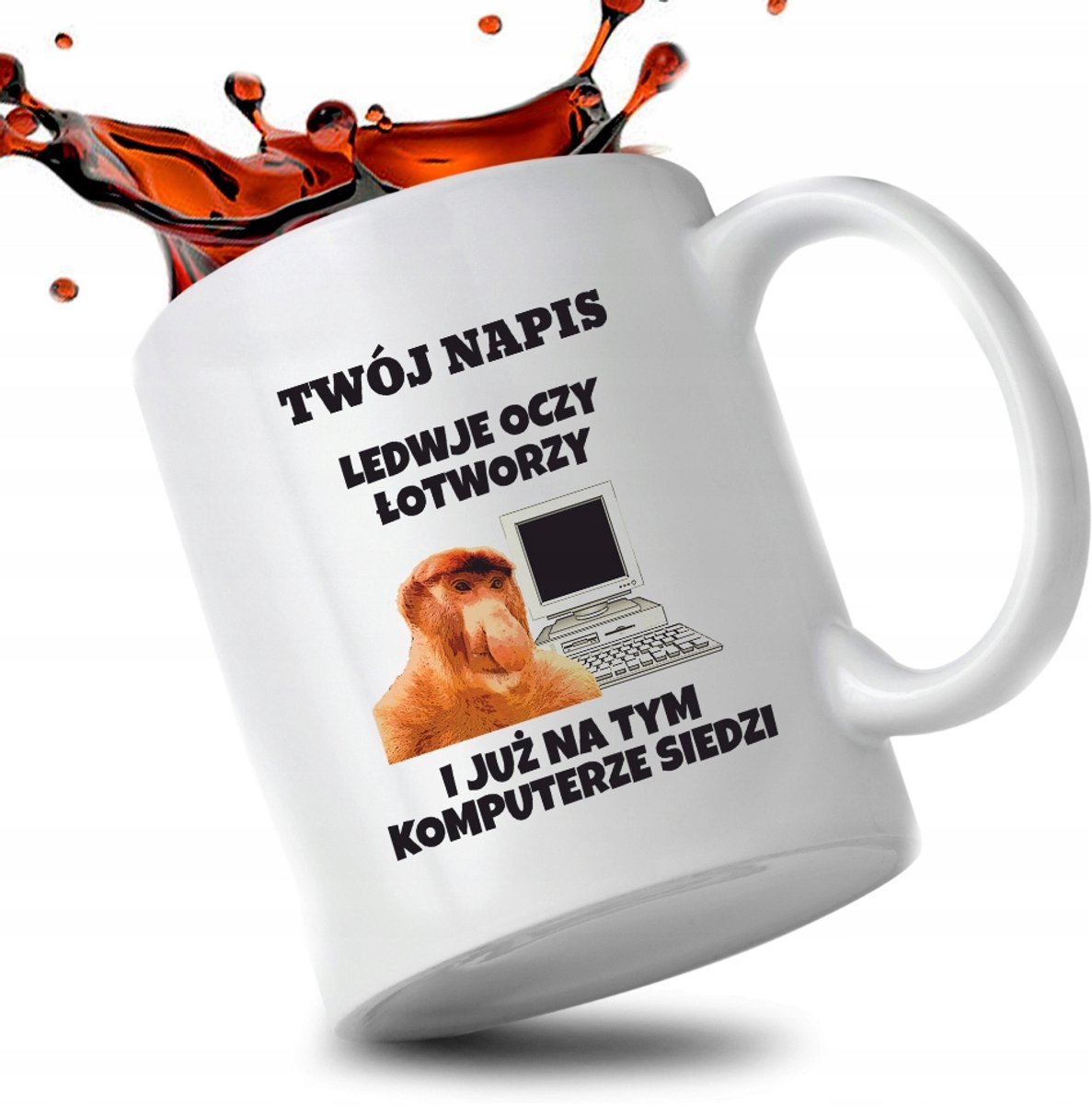 Merkloos Keramische Mok 330ml - Grappig Cadeau voor Techneuten