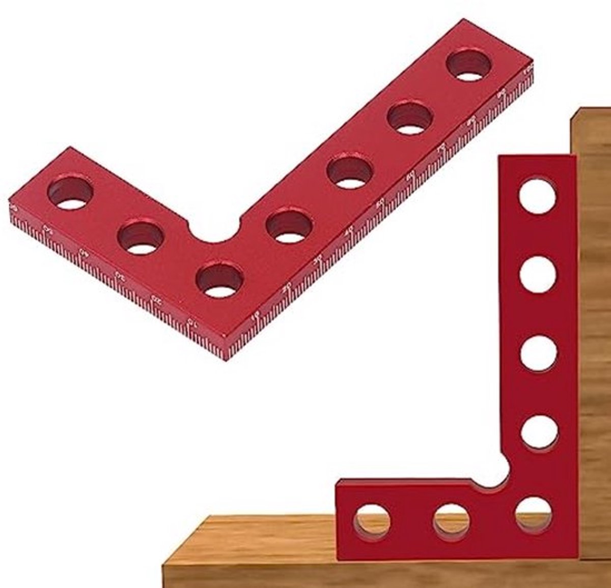 Centervinder Precisie - Hoekmeter - Aluminium Legger - Corrosiebestendig - Voor Houtbewerking - Nauwkeurige Markering
