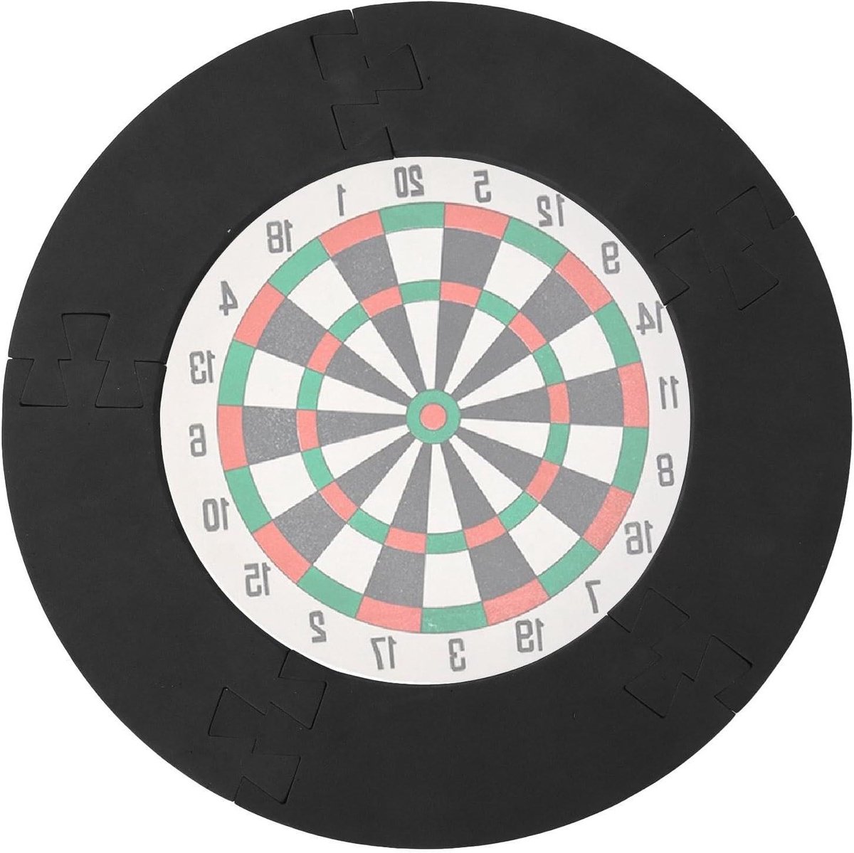 Dartbord Muurbescherming - Dart Wandbeschermer - Muren Beschermen - Zonder Sporen - 45 cm - Zwart