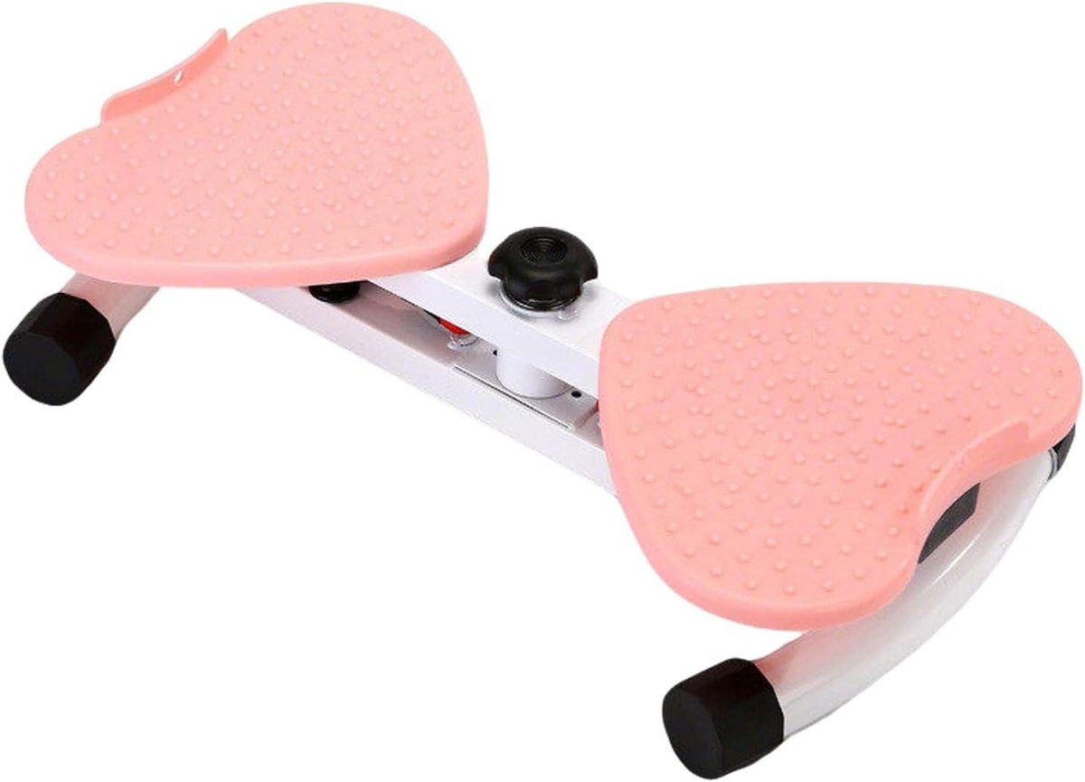 Waist Twister Machine - Twistboard Ab Trainer - Thuisfitness Trainen - Stil Ontwerp - 250 lbs Capaciteit - Roze