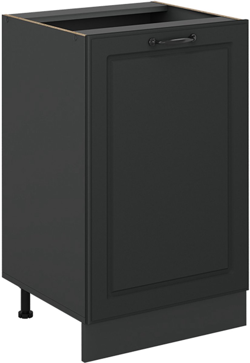 Vicco Keukenonderkast R-Line, Antraciet landelijk/Antraciet, 50 cm zonder werkblad