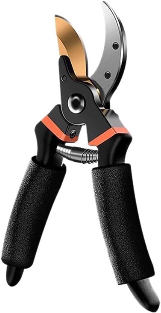 Snoeischaar - Zwart - Professionele Tuinschaar met Ergonomische Handgreep - Voor Tuinliefhebbers
