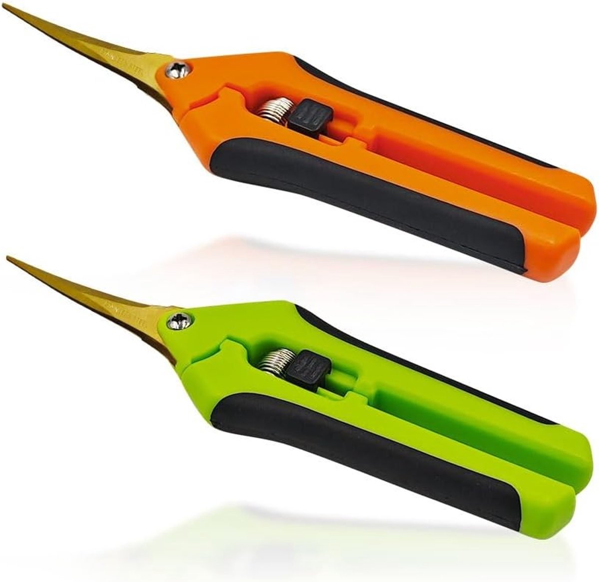 Tuinschaar - Gebogen - 2 inch - Titanium Gecoate Bladen - Voor Snoeien en Oogsten