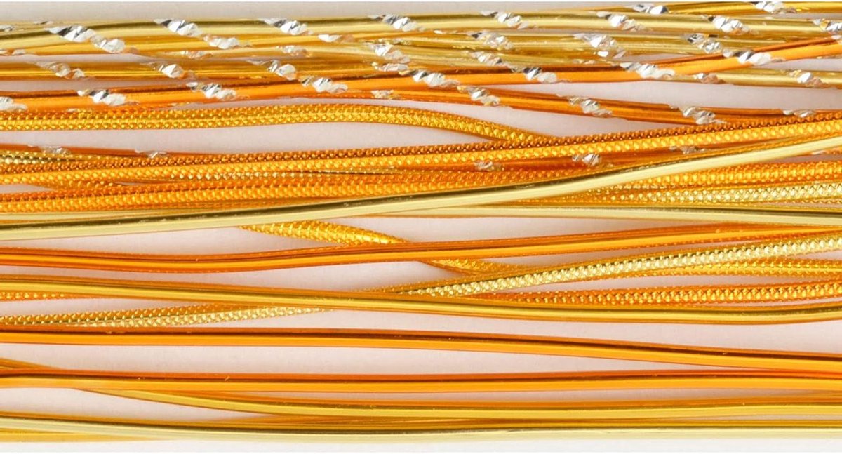 Aluminiumdraad Set - Hobby Draad - Sieraden Maken - Flexibel en Sterk - 27 stuks 40 cm - Goud