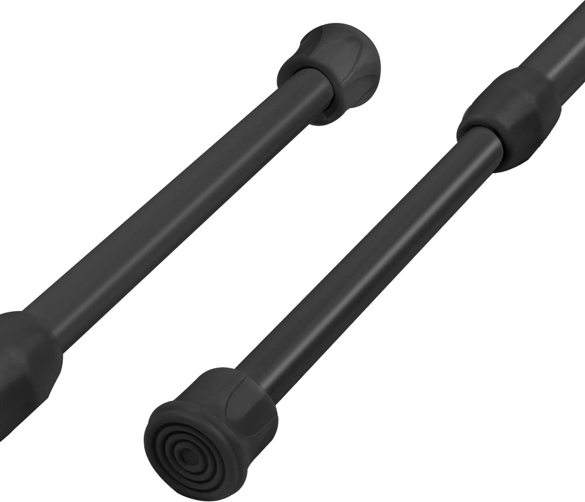 Uitschuifbare gordijnroede 30-50 cm - antislip - geen boren nodig - ideaal voor douchegordijnen - ShopVlot