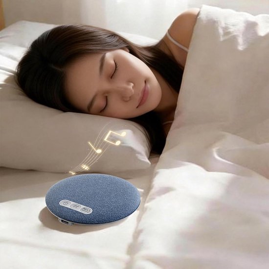 Slaapkussen Speaker - Onder kussen luidspreker - Ontspannen luisteren - Draadloze Bluetooth 5.4 - Dun en compact - Zwart — afbeelding 5