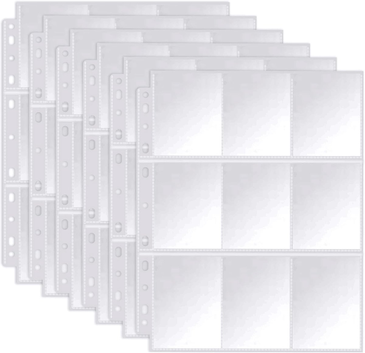 540 Pockets Standaard Trading Card Sleeves, 30 Pagina's Album Collectie, Transparante en Waterdichte Bescherming voor Ruilkaarten