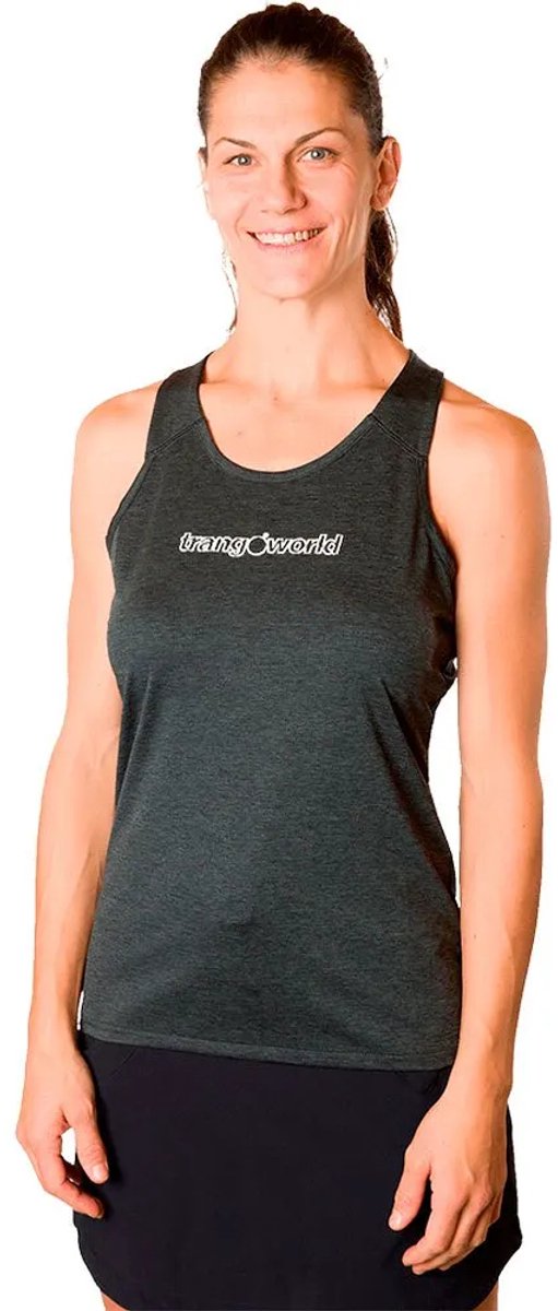 Trangoworld Arun Mouwloos T-shirt Zwart L Vrouw