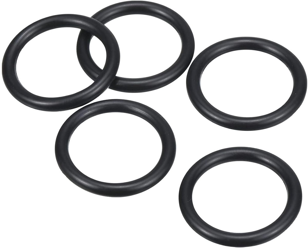 20 Stuks Nitrilrubber O-ringen 21 mm AD 16 mm ID 2,65 mm - Metrische Afdichtingen voor Loodgieterij en Autoreparatie, Zwart en Duurzaam