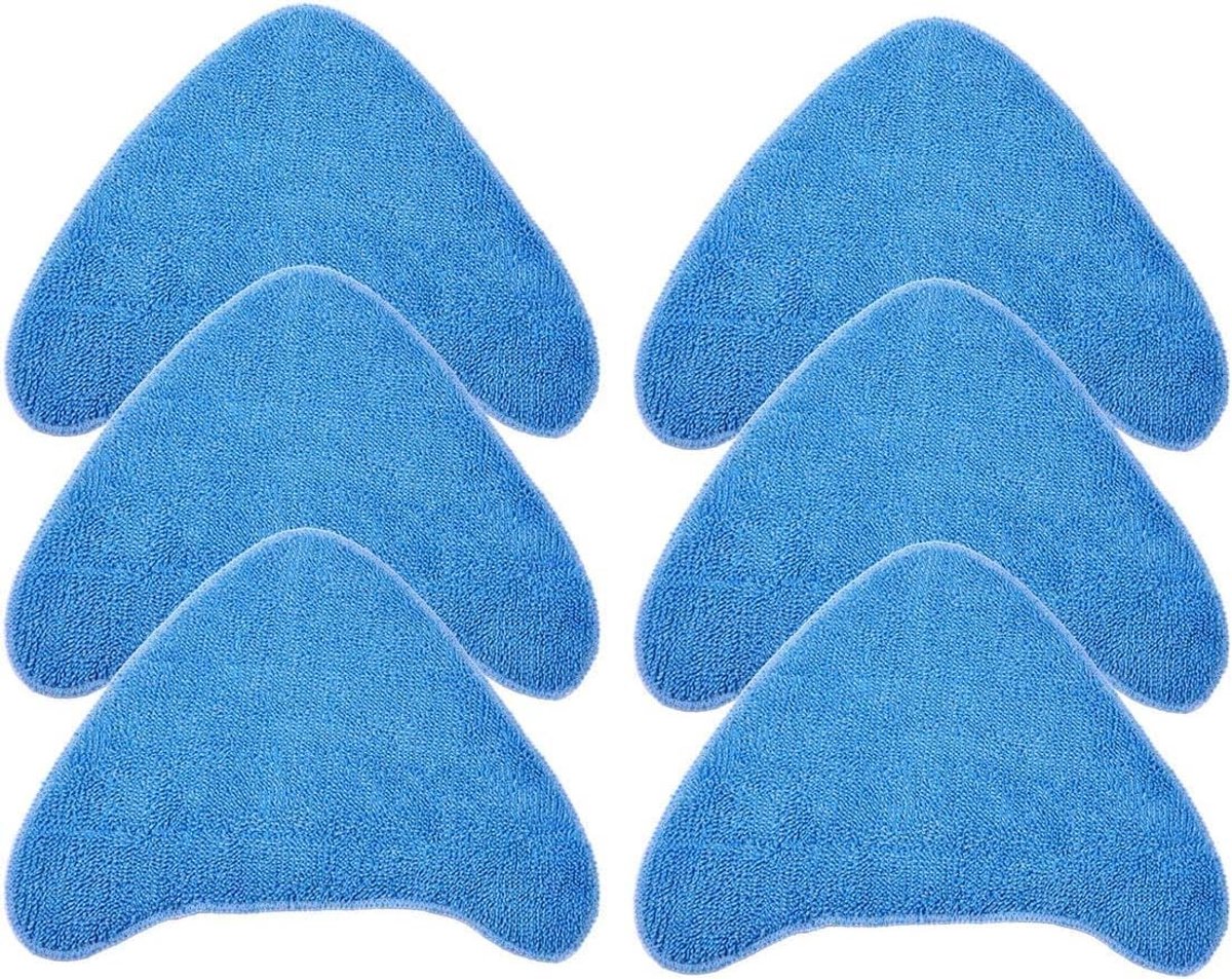 Vervangende Stoomreiniger Pads voor Vax Stoommop - 6 Stuks, Compatibel met S86-SF-CC, S85-CM, S86-SF-C en Meer, Ideaal voor Diepe Reiniging en Vlekverwijdering