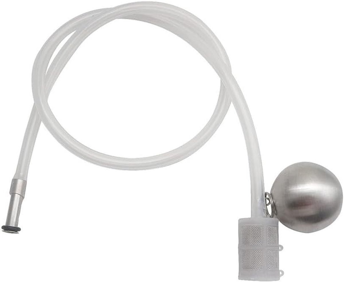 Bierbrouwerij Floating Ball en Siliconen Dip Tube Filter Kit voor Thuisbrouwen - 80CM Dip Tube voor Perfecte Bierkwaliteit