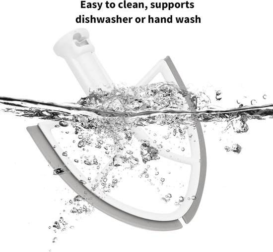 Flexibele Mixbeater voor 5QT Staande Mixer - Ideaal voor Deeg, Room Glazuur en Aardappelpuree Mengtoepassingen — afbeelding 5