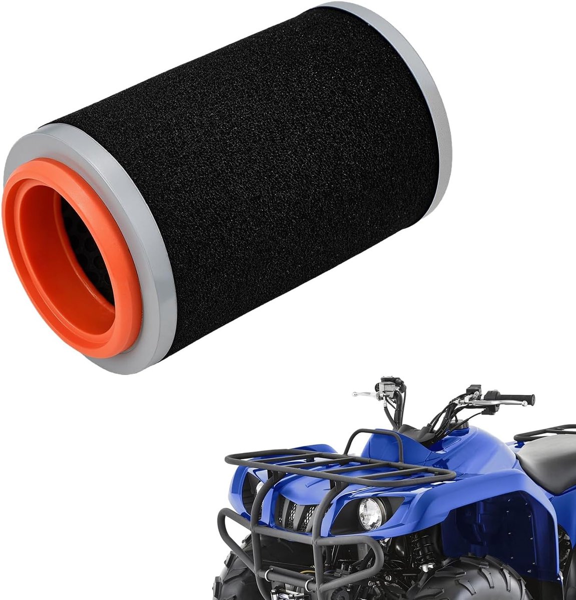 Air Filter&Guide Cage Cap For Yamaha Grizzly 350 400 450 Brown 350 Kodiak 400 450 Wolverine 350 450 ATV Quad - ShopVlot
