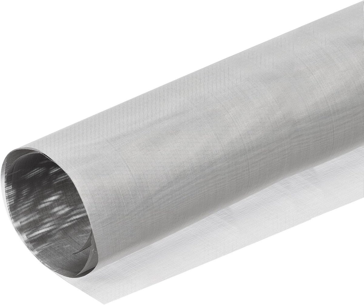Draadgaas Deurscherm op Rol (47 x 16 inch), RVS 80 Mesh Vervangingsscherm voor DIY Raam- en Schuifdeuren, Ideaal voor Terras en Zwembad