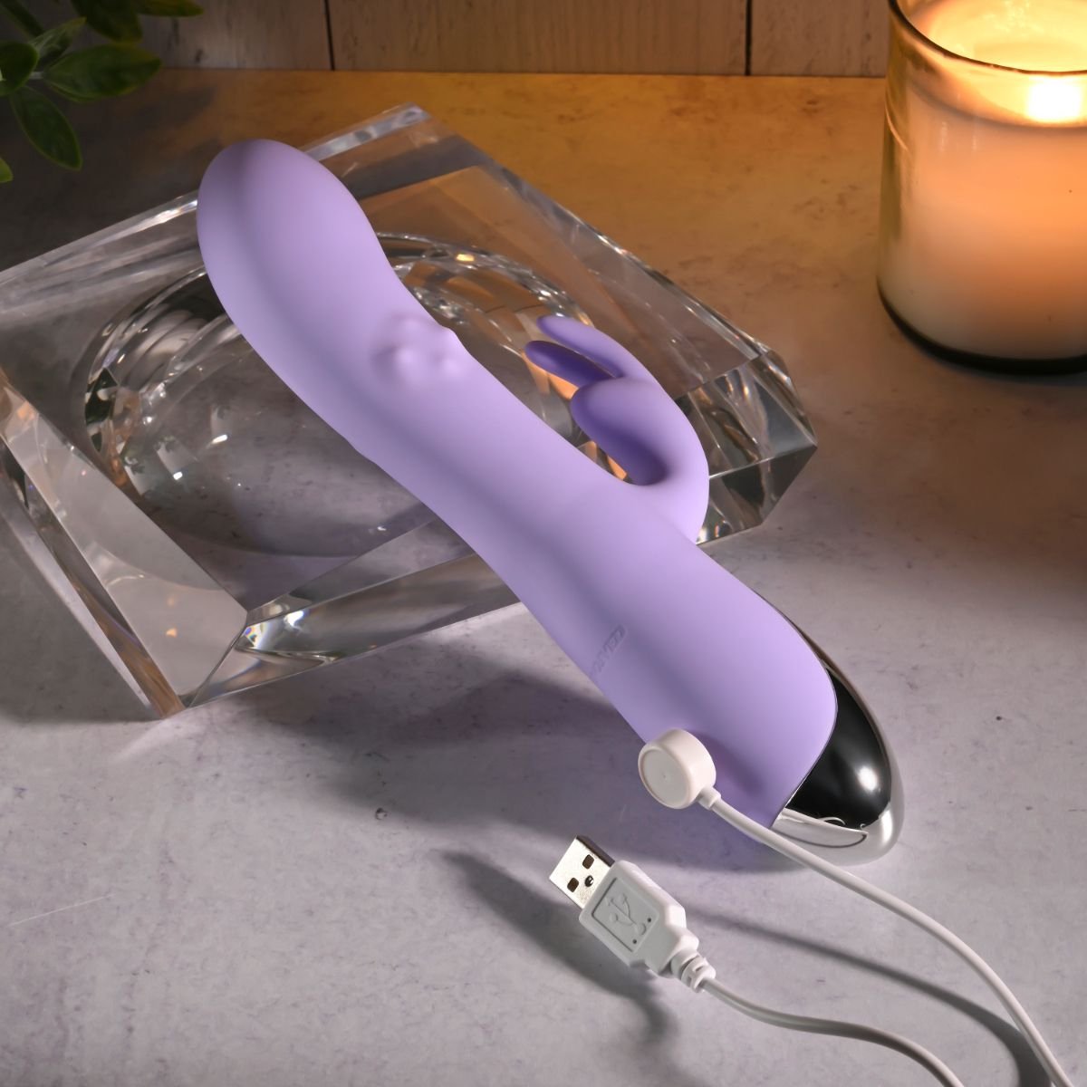 Evolved - Spinderella Rabbit Vibrator - Roze