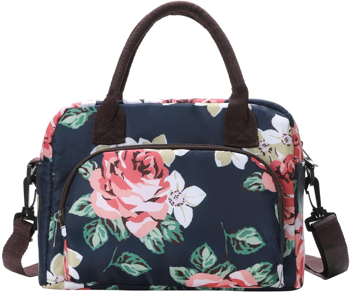 AOTM Kleine koeltas voor vrouwen en mannen, 12 liter, grote lunchtas, geïsoleerd, verstelbare schouderbanden - ShopVlot