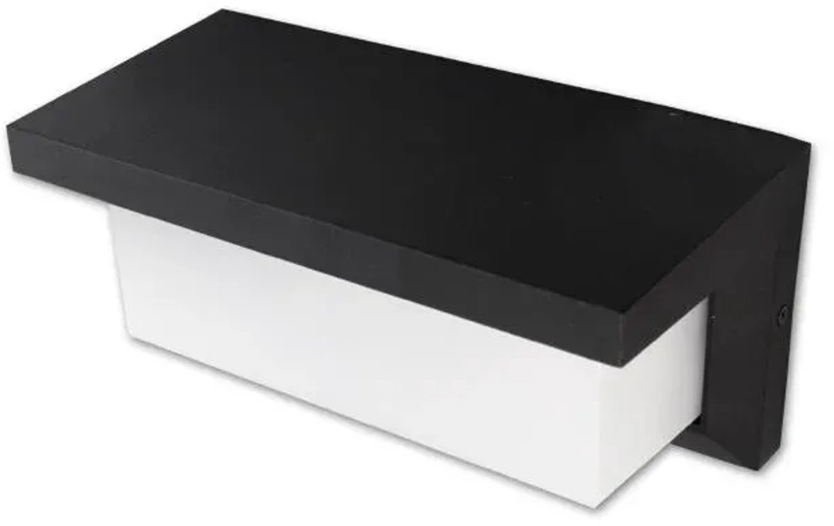 Wandlamp buiten - LED-wand - Lagos - 12 W met bewegingssensor – 4000 K – IP54