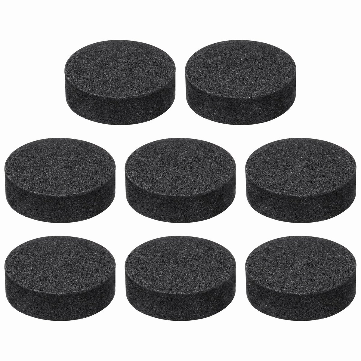 Isolatiepoten 30 x 10 mm - antislip schuimrubberen basis - schokabsorberend - voor luidsprekers en hifi systemen - ShopVlot